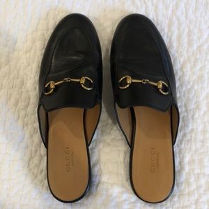 Gucci Princetown Leather Slipper Size 8